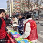“诚信护航开学季 正版服务暖校园”赤峰市子公司开展校园地推活动